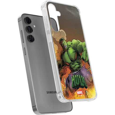 Marvel Hulk Smash Galaxy S24 Plus Clear Case